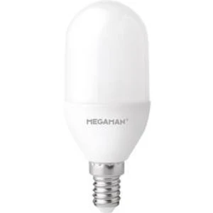 LED žárovka Megaman MM21136 230 V, E14, 8.5 W = 60 W, teplá bílá, A++ (A++ - E), tvar tyče, 1 ks