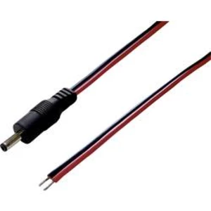 Nízkonapěťový připojovací kabel TRU COMPONENTS TC-2511258, vnější Ø 4 mm, vnitřní Ø 1.70 mm, 0.50 m, 1 ks