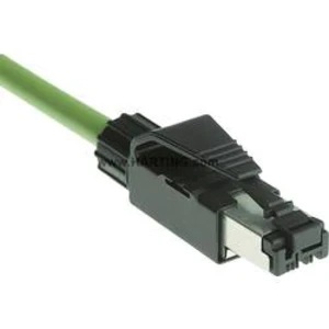 Sada propojky RJ45 Harting 09 45 151 1100, IP20, zástrčka rovná, černá