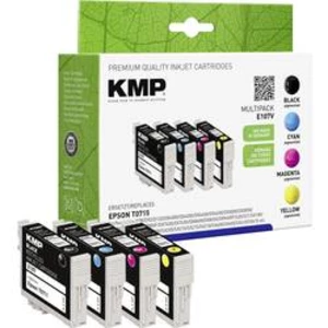 Cartridge KMP E107V, 1607,0005, černá/cyan/magenta/žlutá