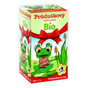 APOTHEKE Pohádkový čaj Průduškový s jitrocelem BIO 20x 1,5 g sáčků