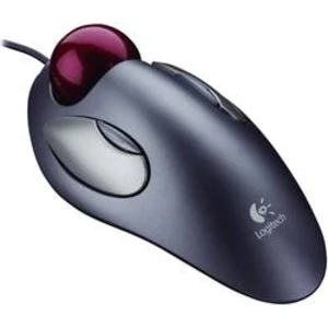 Optická Trackball Logitech Trackman Marble 910-000808, černá