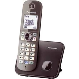 Bezdrátový analogový telefon Panasonic KX-TG6811, mocca
