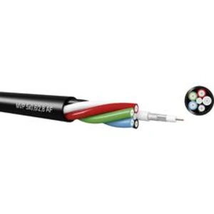 Video kabel Kabeltronik 740602805-1, 5 x 0.26 mm², černá, metrové zboží