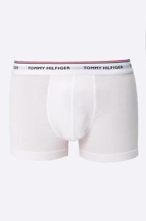 Boxerky Tommy Hilfiger 3-pak pánske,biela farba,1U87903842