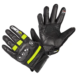 Moto rukavice W-TEC Rushin  L  Black-Fluo Yellow