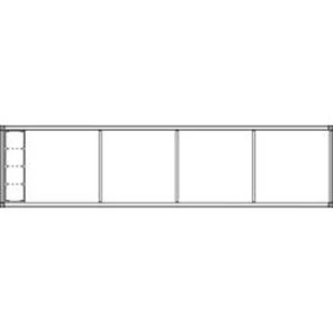 Ritto by Schneider 1555070, 15550/70, (š x v x h) 1696 x 431.5 x 150 mm, bílá