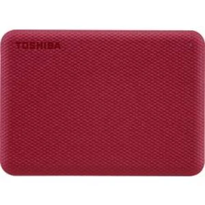 Externí HDD 6,35 cm (2,5") Toshiba Canvio Advance Red 2020, 2 TB, USB 3.2 (Gen 1x1) , červená