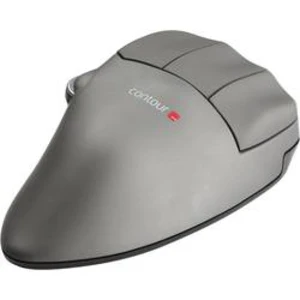 Optická Wi-Fi myš Contour Design Mouse L CMO-GM-L-R-WL, ergonomická, šedá