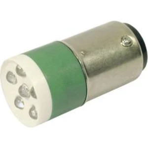 LED žárovka BA15d CML, 18640351, 24 V, 3150 mcd, zelená