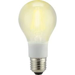 LED žárovka Sygonix STA6043 230 V, E27, 7 W = 60 W, teplá bílá, A++ (A++ - E), tvar žárovky, vlákno, stmívatelná, 1 ks