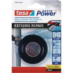 Instalatérská izolační páska tesa EXTREME REPAIR 56064-00001-00, (d x š) 2.5 m x 19 mm, černá, 1 ks