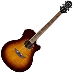 Yamaha APX600FM Tabacco Brown Sunburst Jumbo Elektro-Akustikgitarren