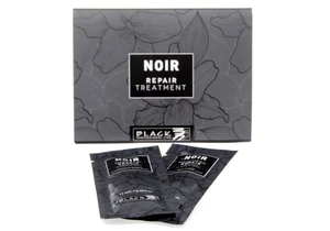 Obnovujúci šampón a maska Black Noir Repair - 2 x 12 ml (102011vz)