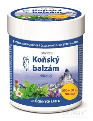 SWISS KONSKÝ BALZAM SWISS chladivý