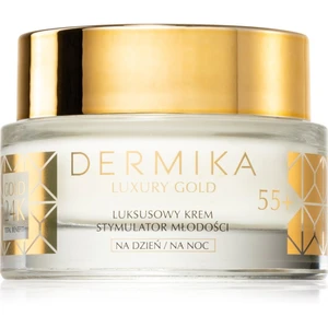 Dermika Luxury Gold omlazující krém 55+ 50 ml