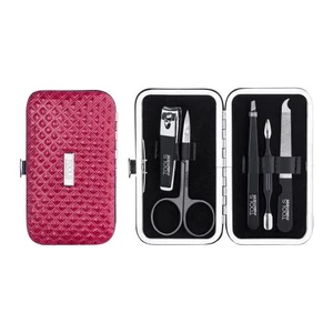 Gabriella Salvete TOOLS Manicure Kit manikúra pilník na nehty + nůžky + pinzeta + kleštičky + pomůcka na zatlačení nehtové kůžičky pro ženy Magenta