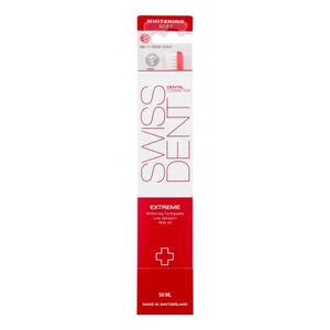 Swissdent Extreme Whitening dárková kazeta zubní pasta 50 ml + zubní kartáček Soft unisex