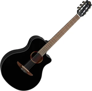 Yamaha NTX1BL Black Klasická gitara s elektronikou