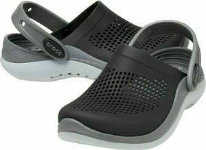 Crocs Kids' LiteRide 360 Clog Sandále Black/Slate Grey 38-39