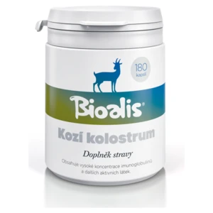 BIOALIS Kozí kolostrum 180 kapslí