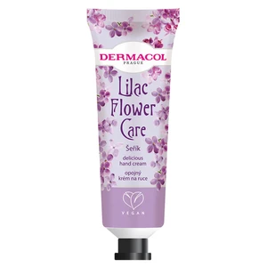 DERMACOL Flower Care Opojný krém na ruce Šeřík 30 ml