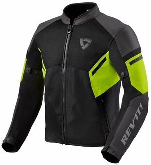 Rev'it! Jacket GT-R Air 3 Negru/Galben Neon M Geacă textilă