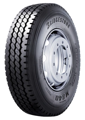 BRIDGESTONE 10 R 22.5 144K/142K M840 TL M+S 14PR