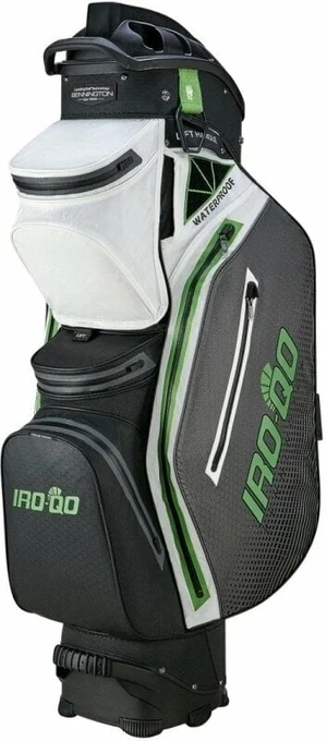 Bennington IRO QO 14 Waterproof Black/White/Canon Grey/Lime Sac de golf