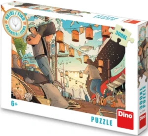 Puzzle 300XL Najdi 10 předmětů Přístav