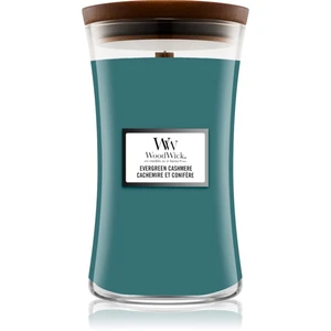 Woodwick Evergreen Cashmere vonná sviečka 610 g