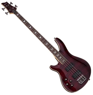 Schecter Omen Extreme 4 LH Black Cherry Elektrická basgitara