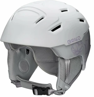 Briko Crystal X Matt Shiny Mischka Gray/Victoria Lilac S Casque de ski