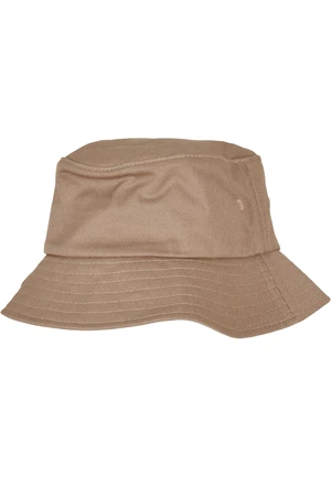 Dětská khaki čepice Flexfit Cotton Twill Bucket