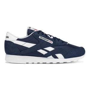 Sportovní Reebok CLASSIC NYLON 100009276 Přírodní kůže (useň) - Semiš,Přírodní kůže (useň) - Lícová,Látka/-Látka