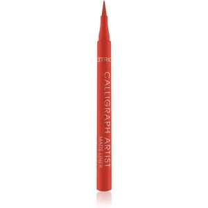 Catrice Calligraph Artist Matte oční linky ve fixu s matným efektem odstín 080 Bloody Mary 1,1 ml