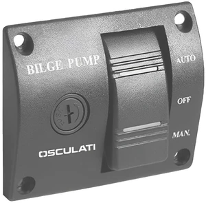 Osculati Universal Switch Panel for Bilge Pumps 12 / 24 V Interrupteur marine