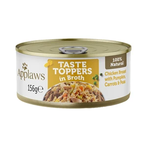 Applaws Dog Taste Toppers in Broth Kuře se zeleninou konzerva 156 g