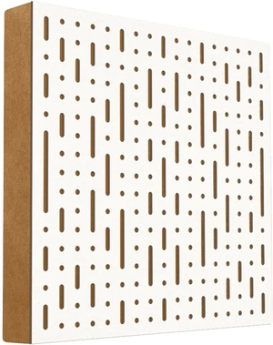 Mega Acoustic FiberPRO60 Binary Bean White/Light Brown Panneau de bois absorbant