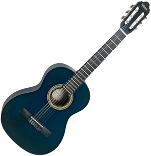 Valencia VC203 3/4 Transparent Blue Guitare classique taile 3/4 pour enfant