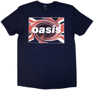 Oasis Tričko Union Jack Unisex Navy Blue XL