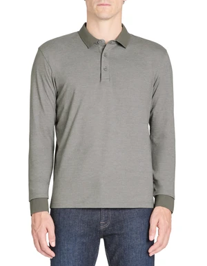 Celio Polo shirt Jebille with long sleeves - Men's