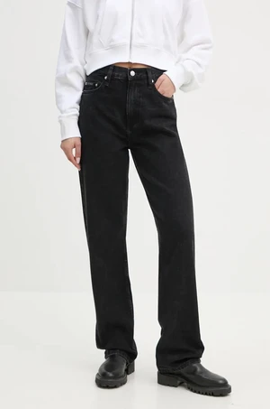 Džíny Calvin Klein Jeans dámské, high waist, J20J225388