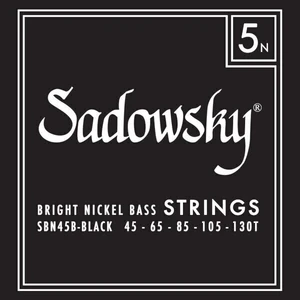 Sadowsky Black Label SBN-45B Struny do gitary basowej 5-strunowej