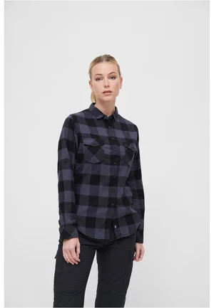 Amy Flanell GIRLS Shirt black/grey