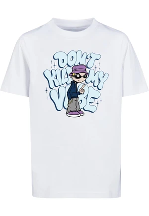 Children's T-shirt Kids Don't Kill My Vibe white