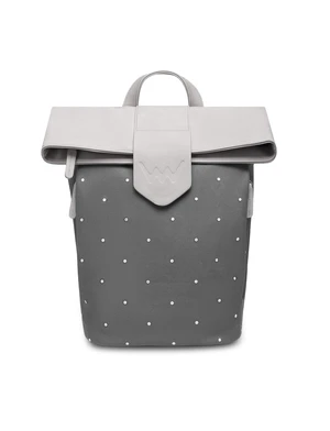 VUCH Mellora Dotty Grey urban backpack