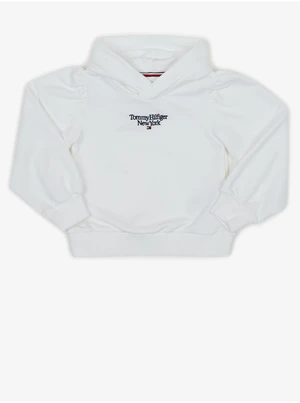 White Girls' Hoodie Tommy Hilfiger - Girls