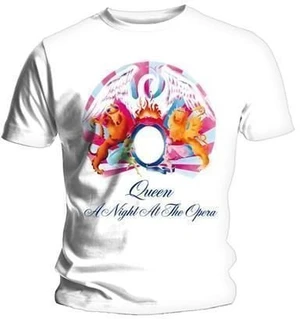 Queen Koszulka A Night At The Opera Unisex White 2XL