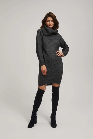 Turtleneck sweater dress